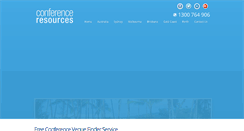 Desktop Screenshot of iconferencevenues.com.au